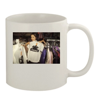 Angelina Jolie 11oz White Mug