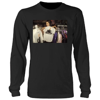 Angelina Jolie Men's Heavy Long Sleeve TShirt