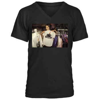 Angelina Jolie Men's V-Neck T-Shirt