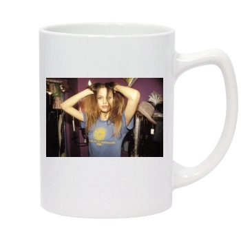 Angelina Jolie 14oz White Statesman Mug