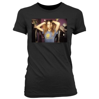 Angelina Jolie Women's Junior Cut Crewneck T-Shirt