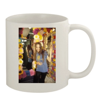 Angelina Jolie 11oz White Mug