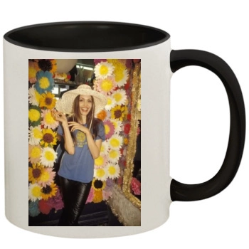 Angelina Jolie 11oz Colored Inner & Handle Mug