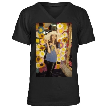 Angelina Jolie Men's V-Neck T-Shirt