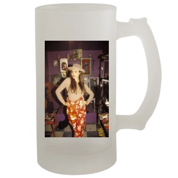 Angelina Jolie 16oz Frosted Beer Stein