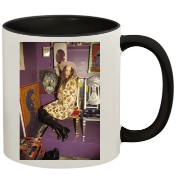 Angelina Jolie 11oz Colored Inner & Handle Mug