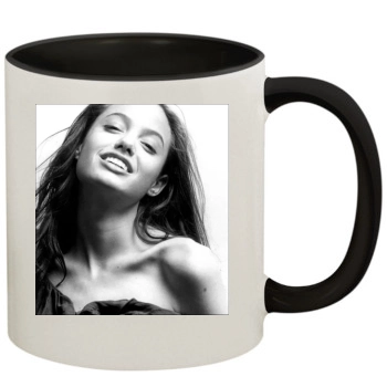 Angelina Jolie 11oz Colored Inner & Handle Mug