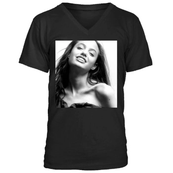 Angelina Jolie Men's V-Neck T-Shirt