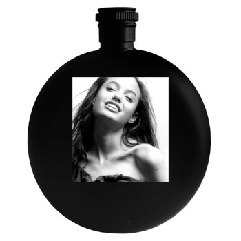 Angelina Jolie Round Flask