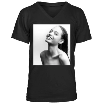 Angelina Jolie Men's V-Neck T-Shirt