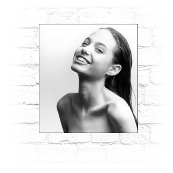 Angelina Jolie Metal Wall Art