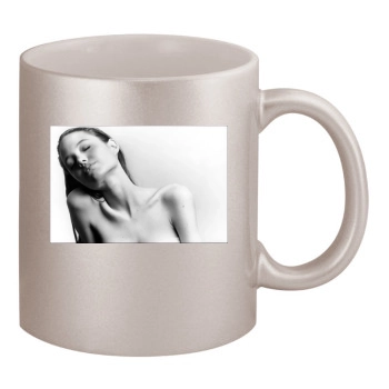 Angelina Jolie 11oz Metallic Silver Mug