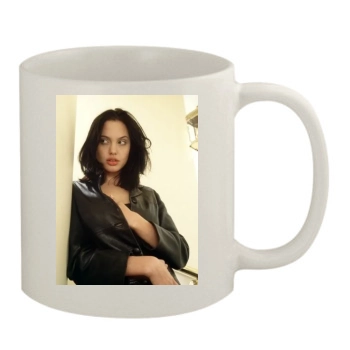 Angelina Jolie 11oz White Mug