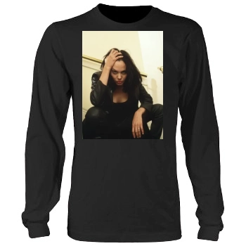 Angelina Jolie Men's Heavy Long Sleeve TShirt