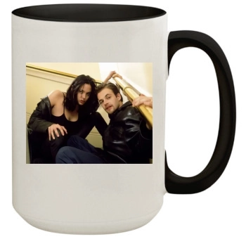 Angelina Jolie 15oz Colored Inner & Handle Mug