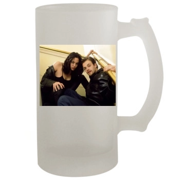 Angelina Jolie 16oz Frosted Beer Stein