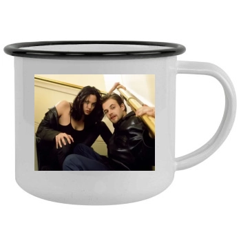 Angelina Jolie Camping Mug