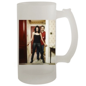 Angelina Jolie 16oz Frosted Beer Stein