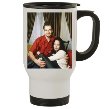 Angelina Jolie Stainless Steel Travel Mug