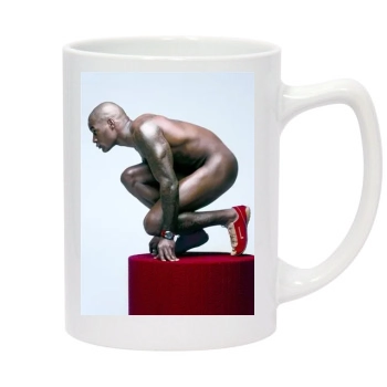 Tyson Beckford 14oz White Statesman Mug