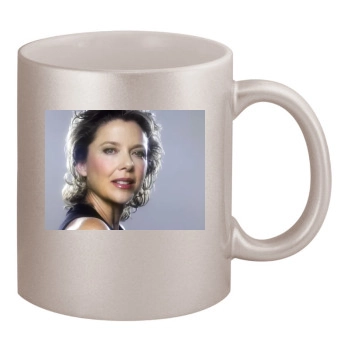 Annette Bening 11oz Metallic Silver Mug