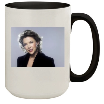 Annette Bening 15oz Colored Inner & Handle Mug