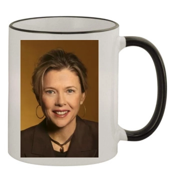 Annette Bening 11oz Colored Rim & Handle Mug