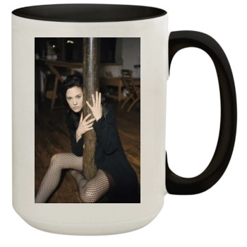 Asia Argento 15oz Colored Inner & Handle Mug