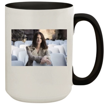 Asia Argento 15oz Colored Inner & Handle Mug