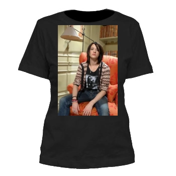 Asia Argento Women's Cut T-Shirt