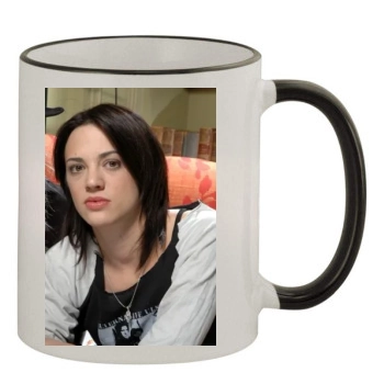 Asia Argento 11oz Colored Rim & Handle Mug