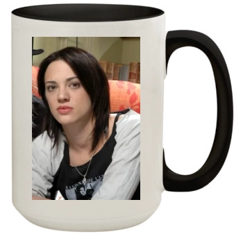 Asia Argento 15oz Colored Inner & Handle Mug