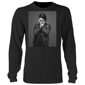 Asia Argento Men's Heavy Long Sleeve TShirt