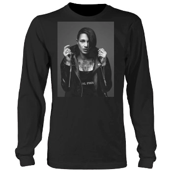 Asia Argento Men's Heavy Long Sleeve TShirt