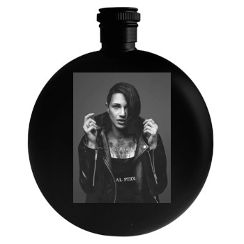 Asia Argento Round Flask