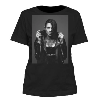 Asia Argento Women's Cut T-Shirt