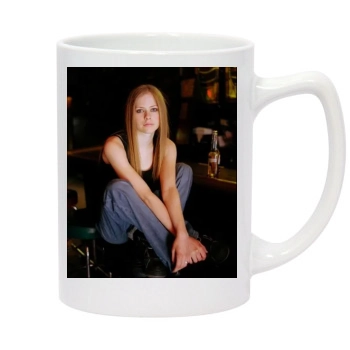 Avril Lavigne 14oz White Statesman Mug