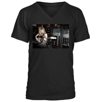 Avril Lavigne Men's V-Neck T-Shirt