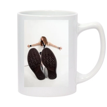 Avril Lavigne 14oz White Statesman Mug