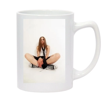 Avril Lavigne 14oz White Statesman Mug