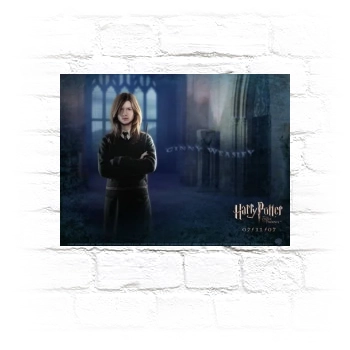 Bonnie Wright Metal Wall Art