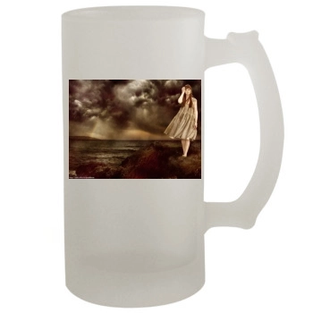 Bonnie Wright 16oz Frosted Beer Stein