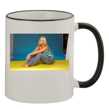 Brooke Hogan 11oz Colored Rim & Handle Mug