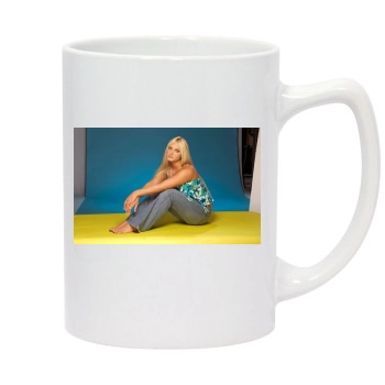 Brooke Hogan 14oz White Statesman Mug