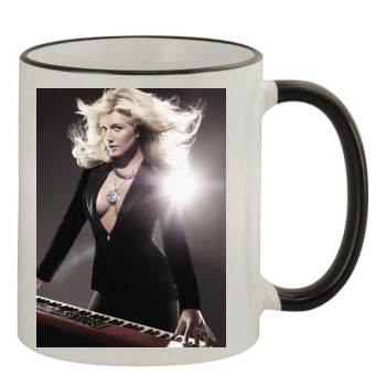 Brooke Hogan 11oz Colored Rim & Handle Mug