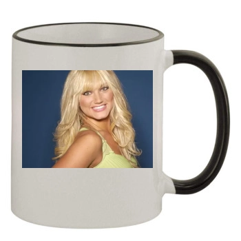 Brooke Hogan 11oz Colored Rim & Handle Mug