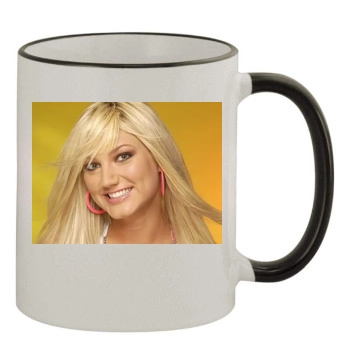 Brooke Hogan 11oz Colored Rim & Handle Mug