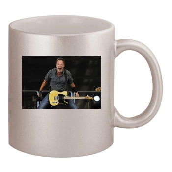 Bruce Springsteen 11oz Metallic Silver Mug