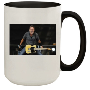 Bruce Springsteen 15oz Colored Inner & Handle Mug