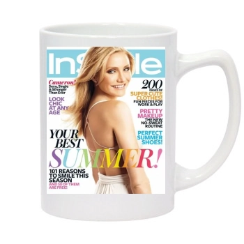 Cameron Diaz 14oz White Statesman Mug